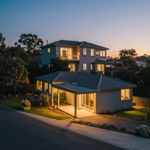 a luxury home